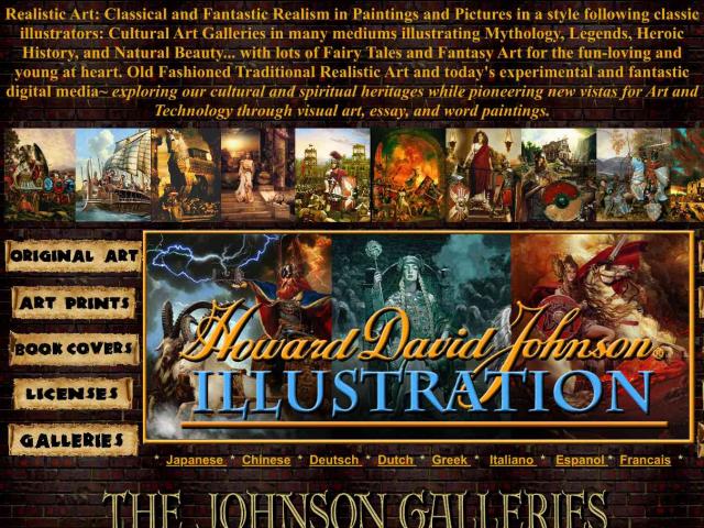 Visit the website of Howard David Johnson