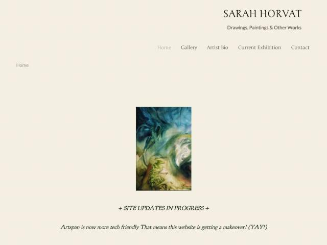 Visit the website of Sarah Horvath