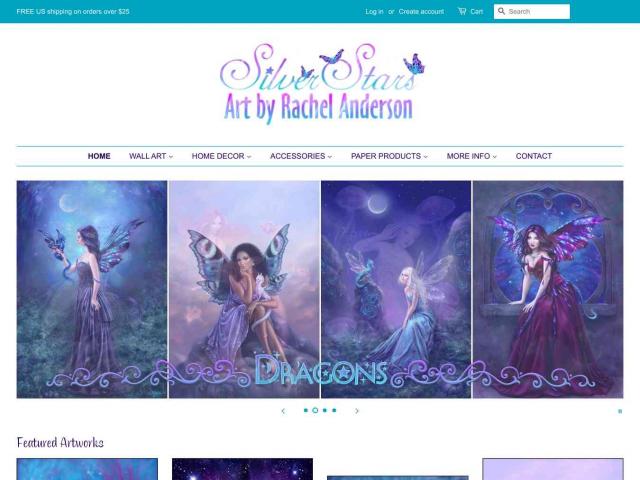 Visit the website of Rachel Anderson
